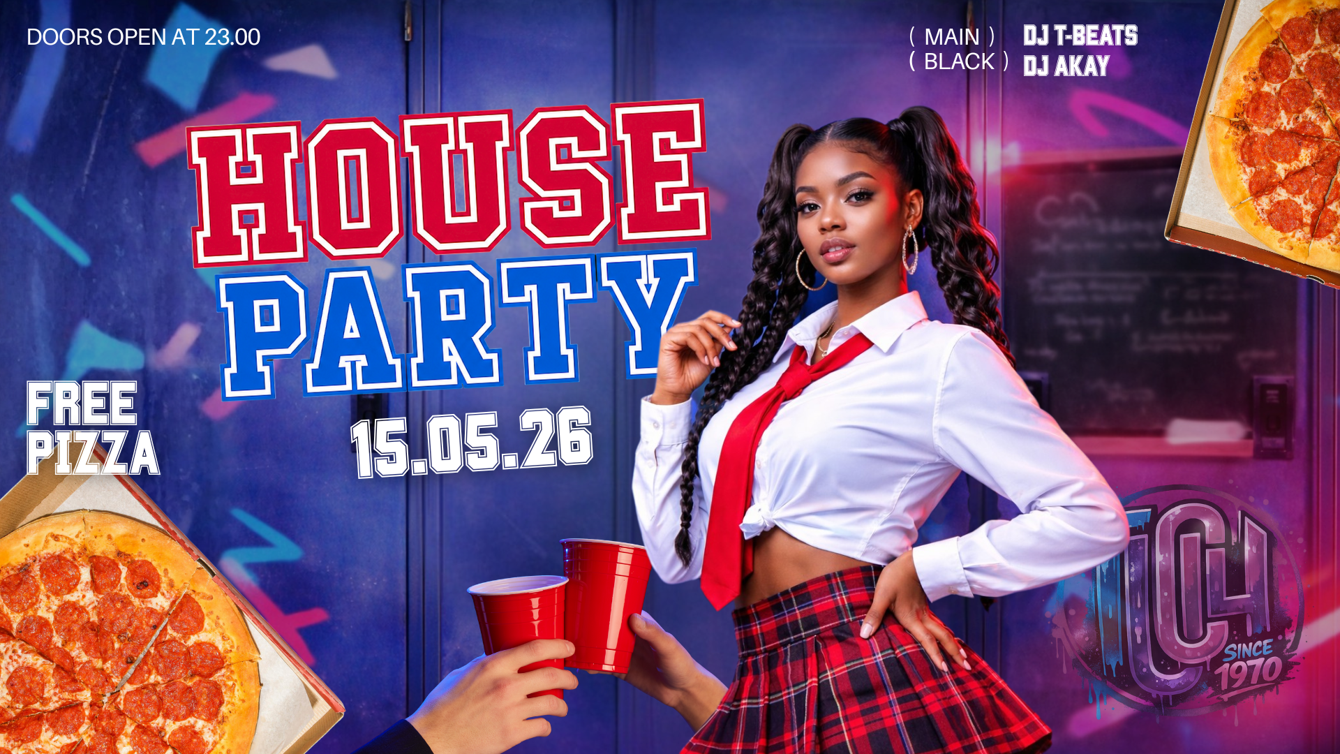 🎉 HOUSE PARTY – Back to College 🎉
